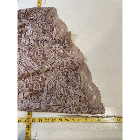 2 pc Maya Brooke Lace Top & Pants Set Dusty Rose Size 10 - Picture 10 of 16